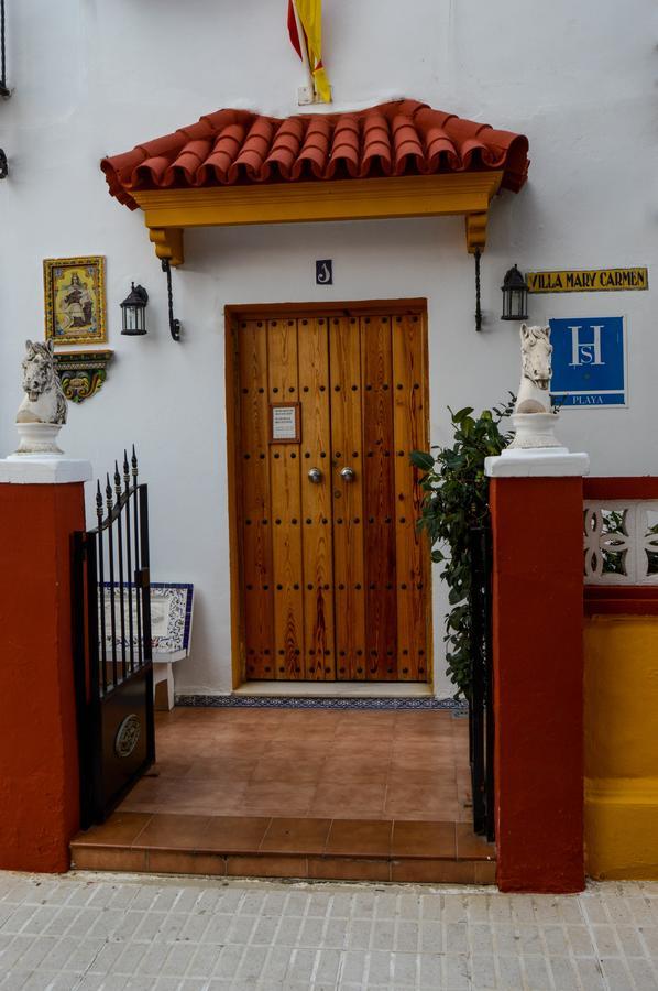 Hostal Playa Hidalgo Rota Exterior foto